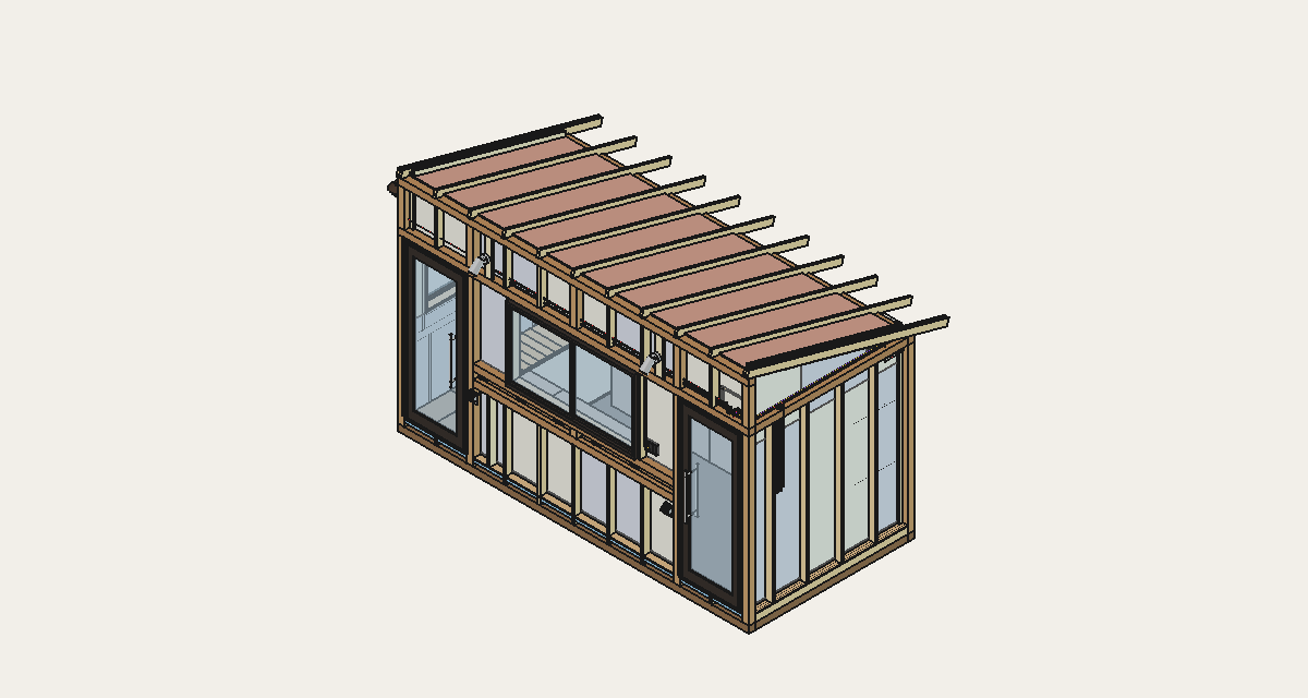 小屋の中
